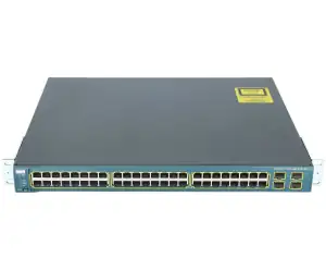 Catalyst 3560 48 10/100 PoE + 4 SFP Enhanced Image WS-C3560-48PS-E - Φωτογραφία
