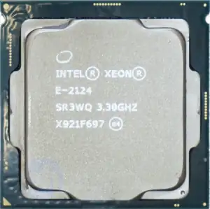 Intel E-2124 3.30GHz 4C 8M 71W SR3WQ - Photo