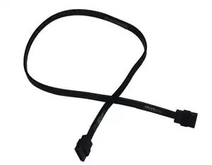 HP OEM 19" SATA CABLE STRAIGHT CONNECTORS 611894-002 - Photo