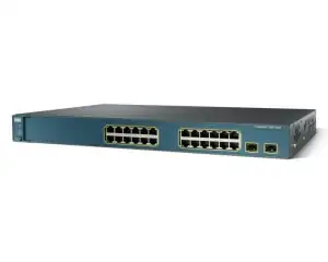 SWITCH ETH 24P 100MB 2x1GBE SFP CISCO 3560 - Φωτογραφία