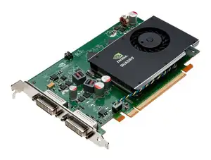 VGA 256MB  NVIDIA QUADRO FX 380 DUAL DVI PCI-E - Φωτογραφία