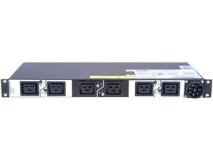 PDU 6-OUTLETS IBM 39Y8920, 6XC19, 220-240V, 1PH, 63A, 1U - Photo