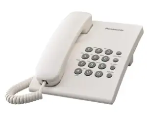 IP PHONE PANASONIC Ενσύρματο KX-TS500 WHITE - Photo