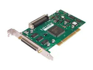 SCSI CONTROLLER ADAPTER LSI/HP ULTRA-2 32BIT PCI SYM8952U - Photo