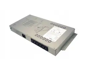 PDU 8-OUTLETS HP, 8XC13, 220-240V, 1PH, 12A, ZERO U - Φωτογραφία