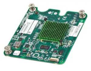 BLADE HP NC553M DUAL PORT 10GB FLEXFABRIC MEZZANINE CARD - Φωτογραφία