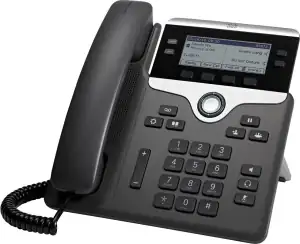 IP PHONE CISCO 7841 VoIP 2xNET PoE CP-7841-K9 - Φωτογραφία