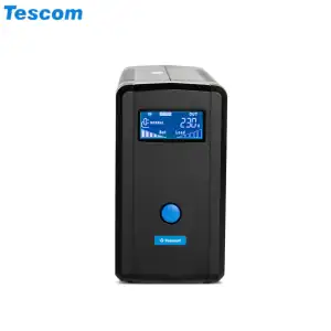 UPS 850VA TESCOM LEO PLUS LCD 850AP WITH USB PORT TOWER NEW - Φωτογραφία