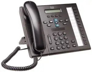 Cisco Unified IP Phone 6961, Charcoal, Standard Handset CP-6961-C-K9 - Φωτογραφία