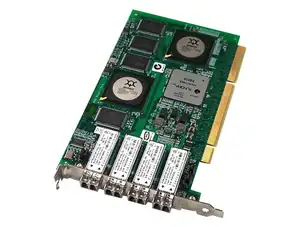 FIBER QLOGIC QLA2344 4PORT PCI-X - Photo