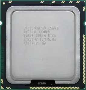 Intel L5640 2.26GHz 6C 12M 60W SLBV8 - Photo