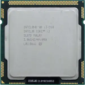 Intel I3-540 3.06GHz 2C 4M 73W SLBTD - Φωτογραφία