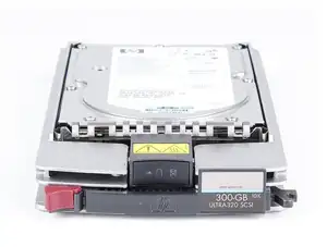 HDD SCSI 300GB HP-CPQ WUS320 10K 1" SCA - Φωτογραφία