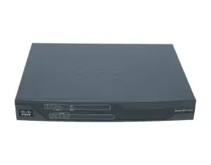 ROUTER CISCO 881-K9 1XFE WAN, 4XFE LAN,512D, 256F NO PSU - Φωτογραφία