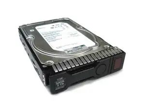 HP 2TB SATA 6G 7.2K LFF Hard drive 658102-001 - Φωτογραφία