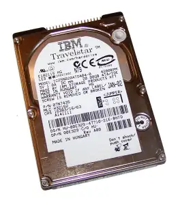 20GB 2.5 INCH HDD 9.5MM 07N7435 - Φωτογραφία