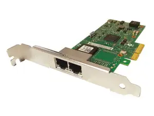 NIC SRV 1GBE DUAL PORT DELL INTEL I350-T2 PCI-E - Photo