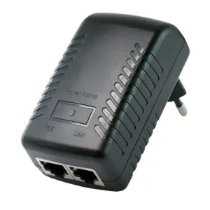 POE INJECTOR 24V 24W PLUG TYPE NEW - Φωτογραφία