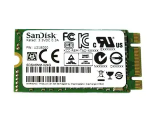 SSD 16GB M2 SATA SANDISK U100 SATA3 - 00JT035 - Photo