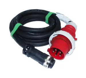 P.CORD,24A,IEC309 3P+N+G 32A 6489-7014 - Φωτογραφία