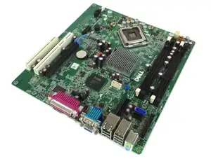 MB DELL C2D-S775/1066 780 SD PCI-E VSN - Photo