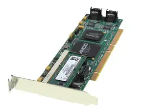 RAID CONTROLLER AMCC 9500S SATA PCI-X - Φωτογραφία