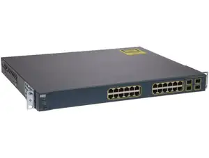 SWITCH ETH 24P 1GBE CISCO C3560G 4xSFP - Φωτογραφία