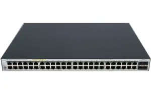 SWITCH ETH 48P 1GBE 4x1GBE SFP HPE 1920S 24xPPoE+ 370W  JL386A - Φωτογραφία