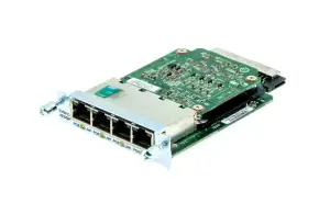 Four port 10/100/1000 Ethernet switch interface card w/PoE EHWIC-4ESG-P - Φωτογραφία