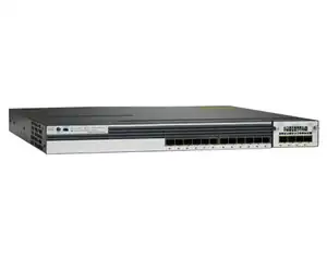 SWITCH ETH 12P GBE CISCO C3750X SFP IP BASE WS-C3750X-12S-S - Φωτογραφία