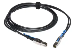 HP 0.5M External Mini-SAS HD to Mini-SAS Cable 691971-B21 - Photo