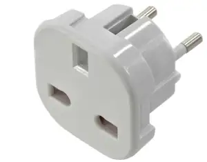 POWER ADAPTER UK TO EU NEW - Φωτογραφία