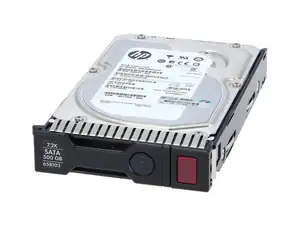 HP 500GB SATA 6G 7.2K LFF HDD for G8-G10 Servers 658071-B21 - Φωτογραφία
