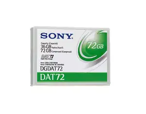 DATA CARTRIDGE SONY 72GB - DGDAT72 NEW - Photo