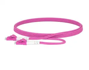 FIBER OPTIC CABLE LC/LC 50/125 OM4 LSZH 2M NEW - Φωτογραφία