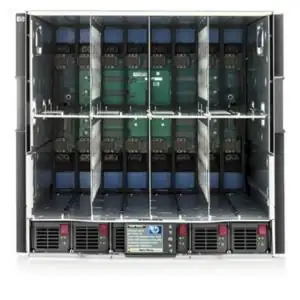 BLADE CHASSIS HP BLC7000 507019-B21 BROKEN LCD - Φωτογραφία