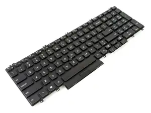DELL LATITUDE 5500 5501 5510 KEYBOARD US BL NO FRAME NEW - Φωτογραφία