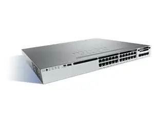 SWITCH ETH 12P CISCO 3850 12xSFP 350W AC PSU IP-B WS-C3850-12S-S - Photo