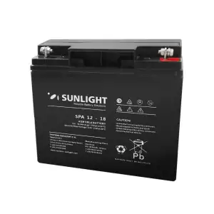 BATTERY VRLA RECHARGABLE  12V-18AH FOR UPS NEW - Photo