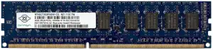 4GB NANYA PC3L-12800E DDR3-1600 2Rx8 CL11 ECC UDIMM 1.35V - Photo