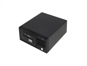 LTO2 IBM ULTRIUM 200/400GB SCSI LVD EXTERNAL BLACK - Photo