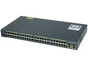 Cisco 2960 48 10/100 PoE + 2 1000BT +2 SFP LAN B WS-C2960-48PST-L - Photo