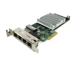 NIC SRV 1GB 4 PORT ETHERNET HP NC365T PCI-E LP - Φωτογραφία