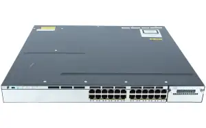 SWITCH ETH 24P 1GBE CISCO 3750X 1xPSU - Φωτογραφία