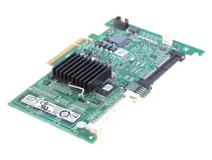 RAID CONTROLLER DELL PERC 6I 256MB/NO BBU/INT/3GB/2CHx4 INT - Φωτογραφία