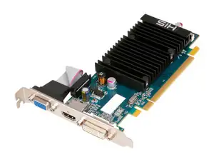 VGA 1GB HIS SILENCE 5450 DDR3 HDMI/DVI/DSUB PCI-X - Φωτογραφία