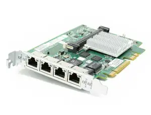 NIC SRV 1GB HP NC375I QUAD PORT PCI-E - Φωτογραφία