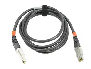 CABLE FIBER CHANNEL HSSDC TO HSSDC2 - Photo