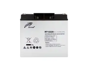 BATTERY VRLA RECHARGABLE  12V-18AH FOR UPS NEW - Photo