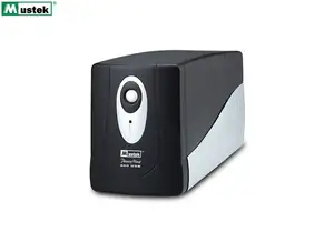 NR UPS 600VA POWER MUSTEK 600  TOWER BLACK - Photo